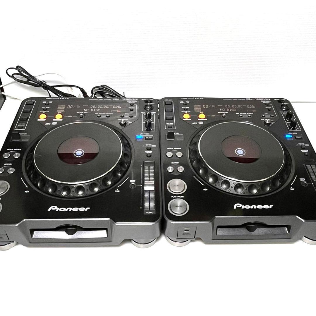パイオニア DJ用 CDプレーヤー CDJ-1000MK3 MKⅢ 2台セット
