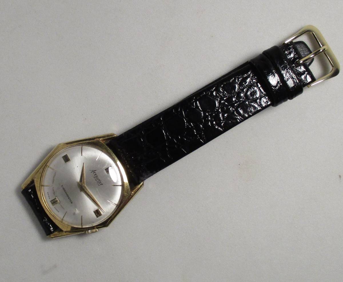 ☆ ビンテージ 金張　Accurist. 紳士用　腕時計 スイス　1950年頃