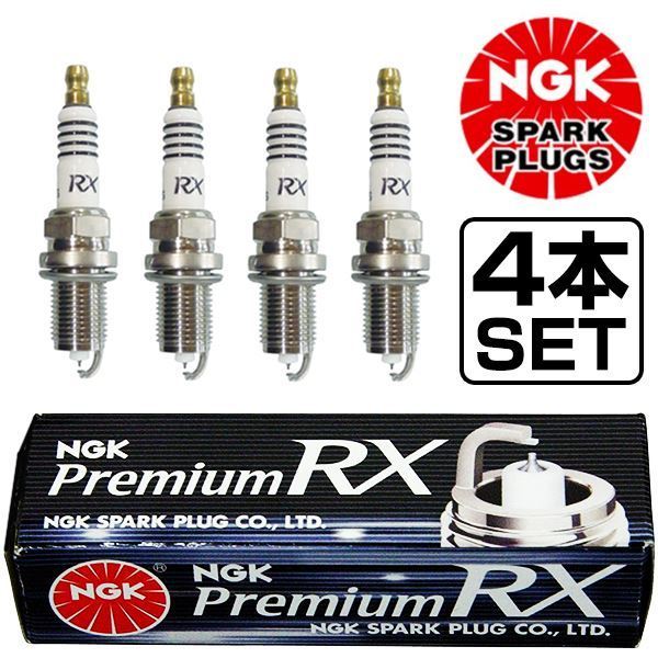 【メール便送料無料】 NGK サンバー TT1 TT2 TV1 TV2 TW1 TW2 (一般車) プレミアムRXプラグ BKR6ERX-11P 94915 4本 富士重工 BKR6ERX-11P_画像1