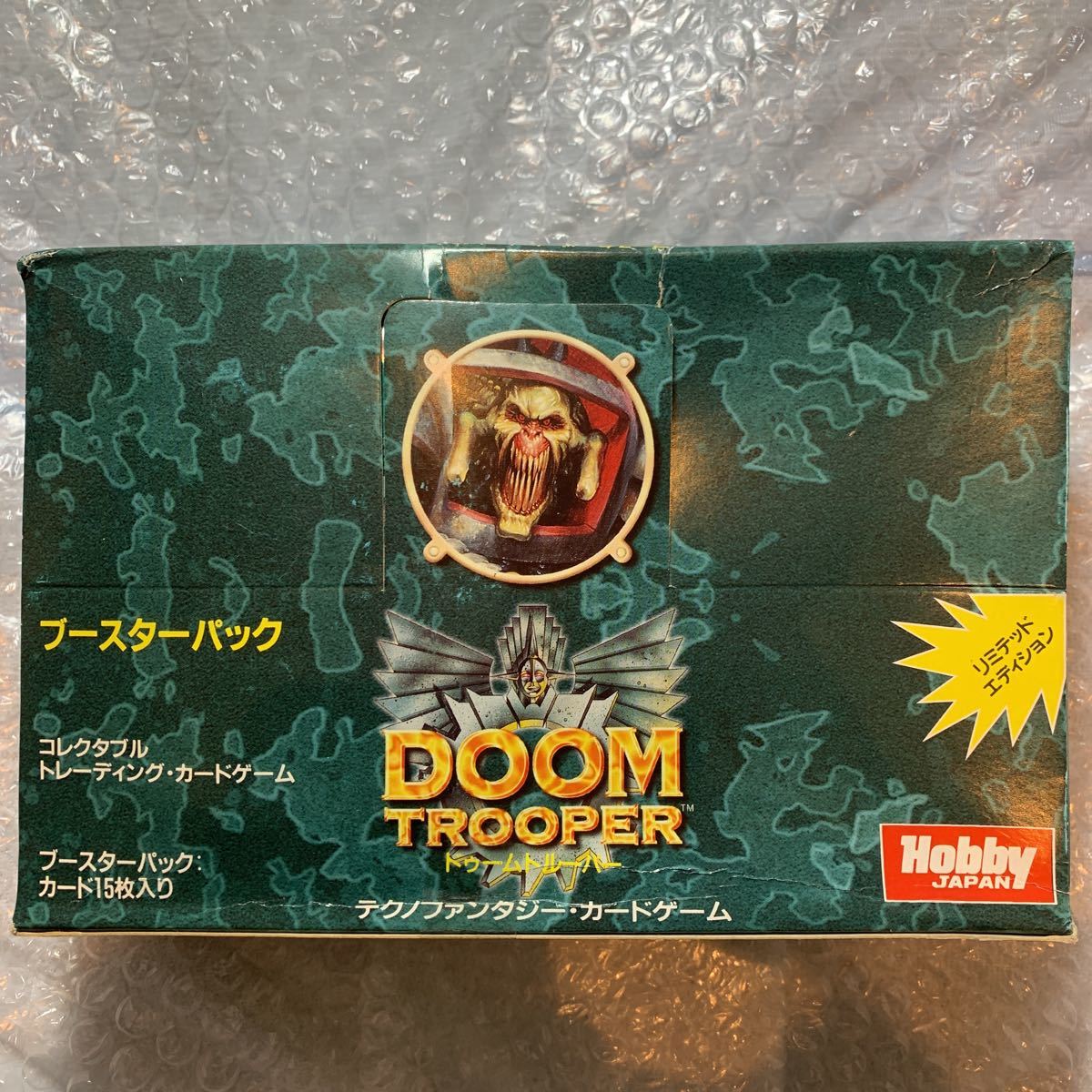 DOOM TROOPER ドゥームトルーパー ブースターパック ホビージャパン HOBBY Japan 1BOX 未開封品 トレーディングカード　36パック入り