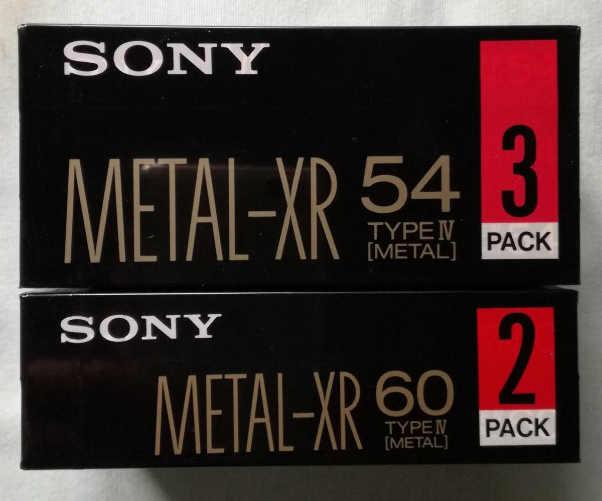 未使用品】SONY TYPEⅣ・METAL-XR60 2本＆XR54 | JChere雅虎拍卖代购