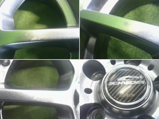  used e- Tec * Schneider *15 -inch * aluminium wheel *4 pcs set wheel 