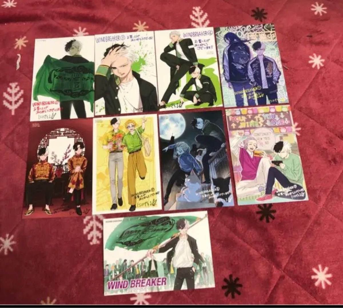 WIND BREAKER ウィンドブレーカー 全巻漫画 特典ポストカード9 WIND BREAKER ウィンドブレーカー 全巻漫画 特典ポストカード9