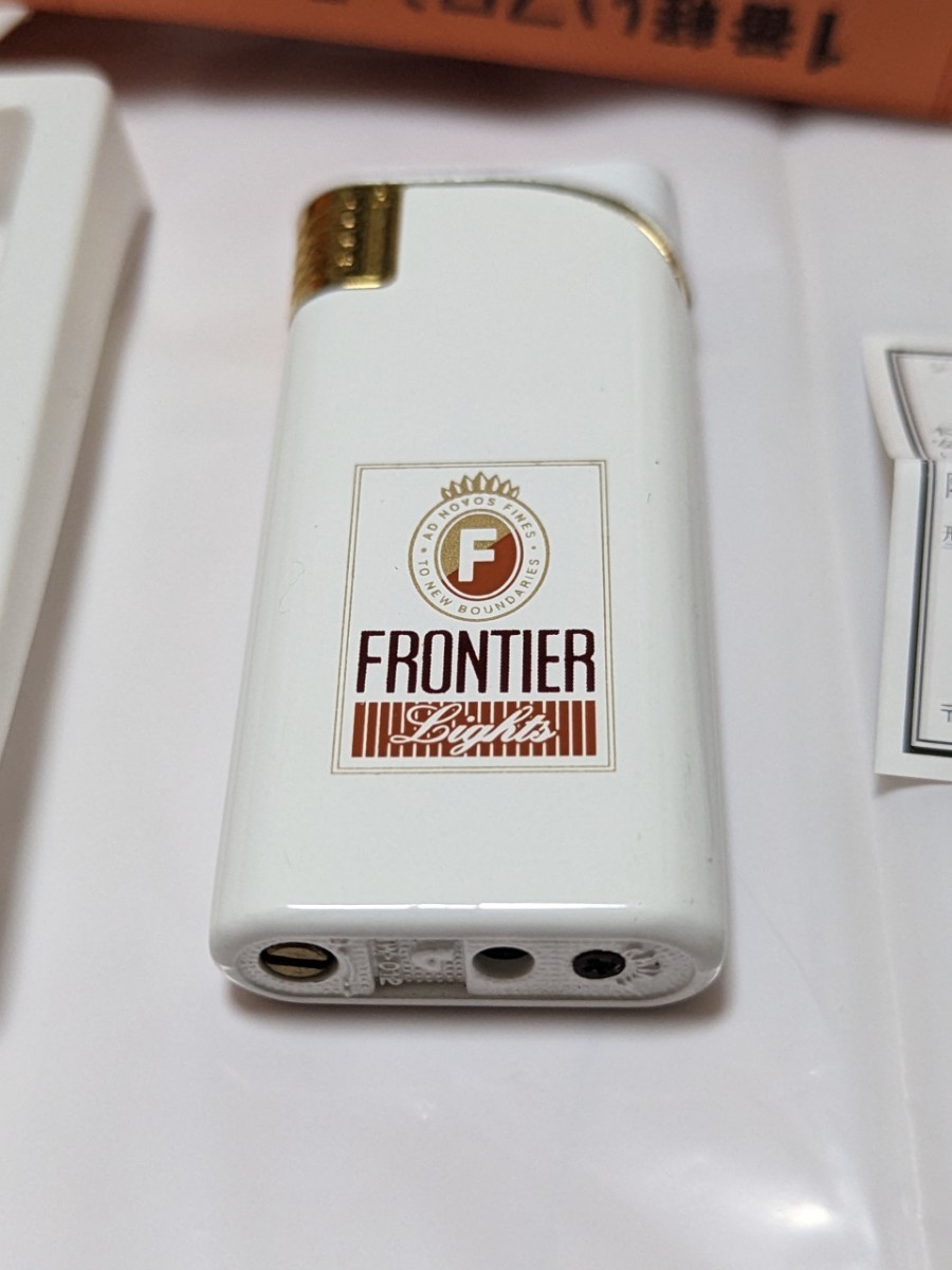  сигареты подарок [FRONTIER] Frontier turbo lighter FRONTIER газовая зажигалка газ заполняющий в коробке зажигалка 