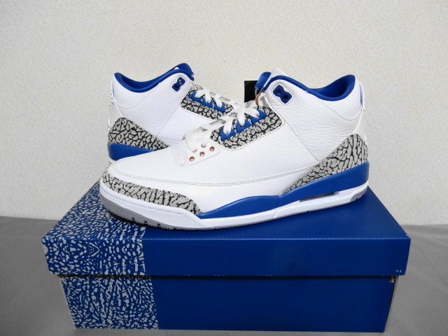 ★国内正規★新品★NIKE AIR JORDAN 3 RETRO True Blue and Copper WIZARDS us11(29cm) CT8532-148 エア ジョーダン ブルー ウィザーズ