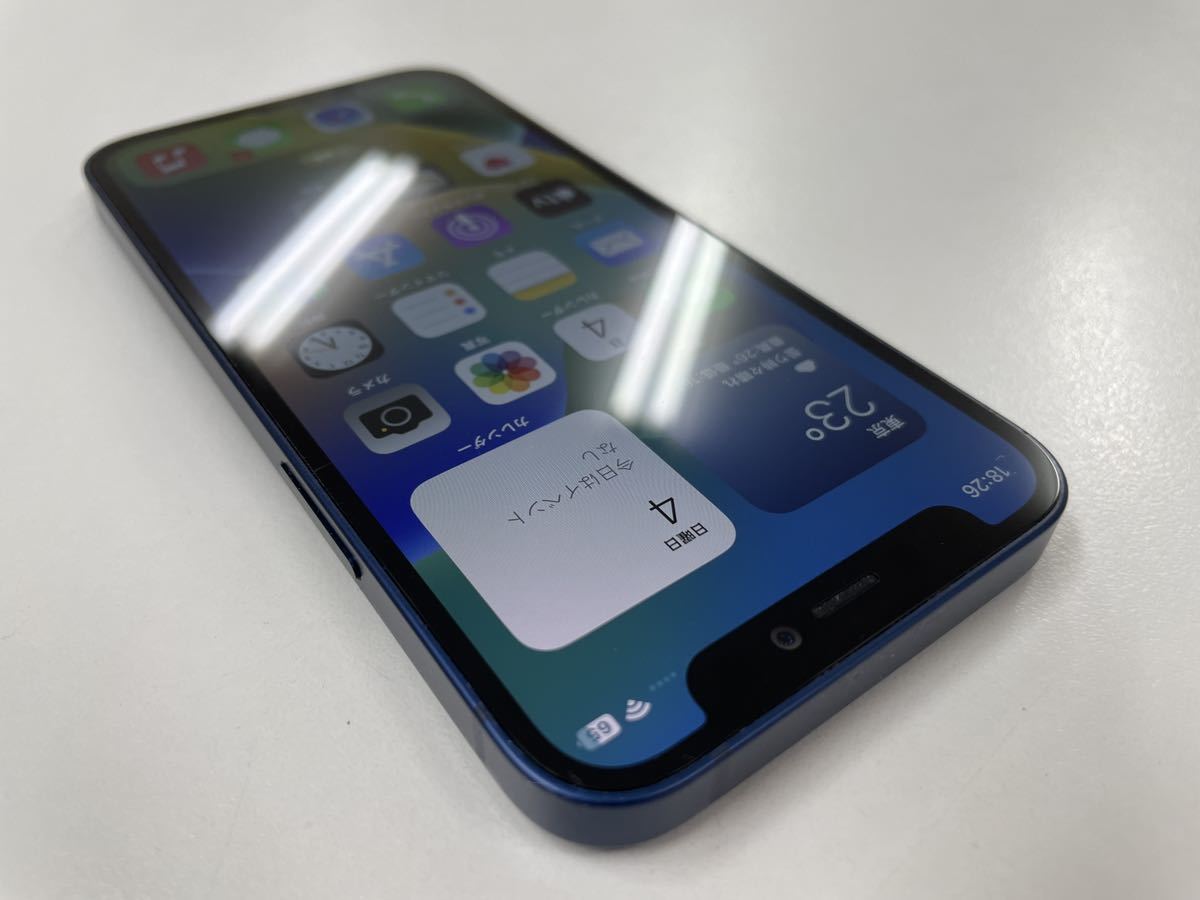 バッテリー新品 100%◇Appleストア版 SIMフリー iPhone12 mini 128GB
