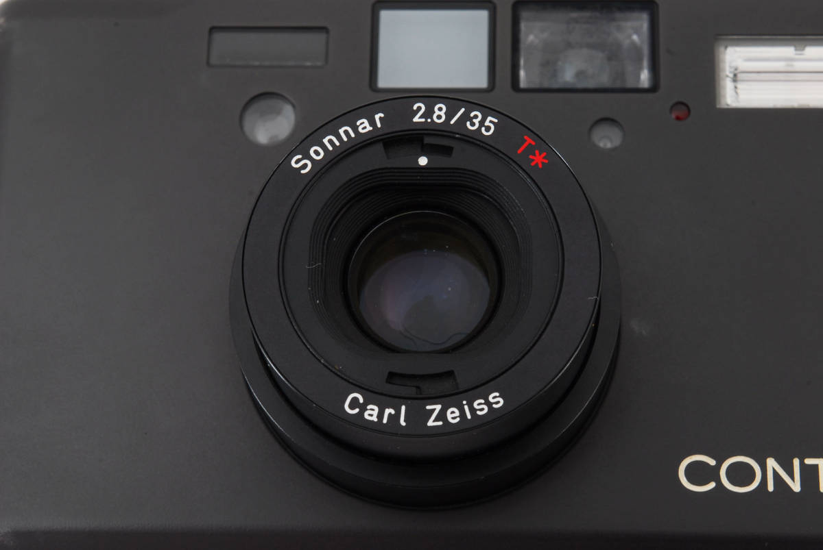 CONTAX コンタックス T3 コンパクトカメラ Black ブラック - 【616A