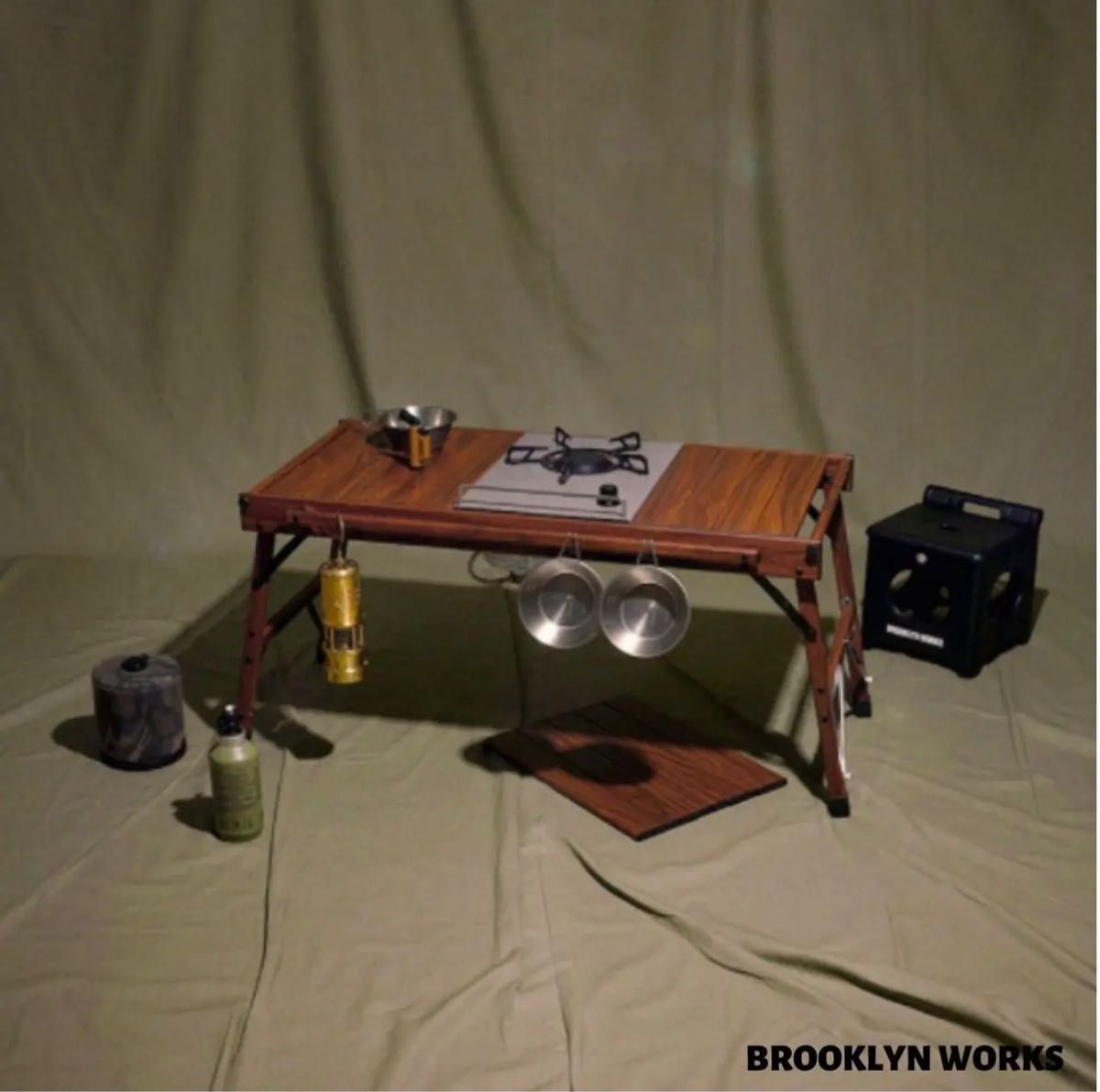 BROOKLYN WORKS（ブルックリンワークス）　アルミバーナーテーブル