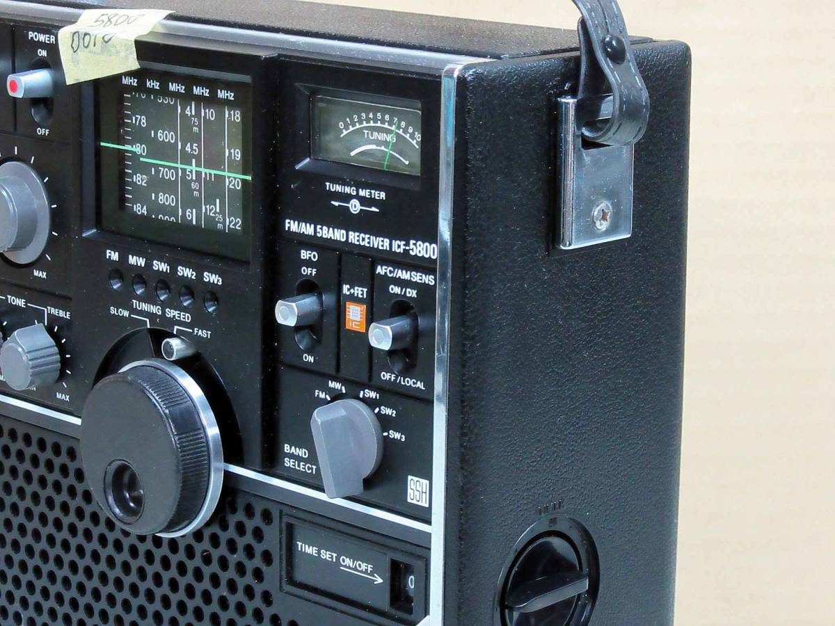 修理済保証付・SONYスカイセンサーICF-5800・完動品 t0616 | anjale.lk