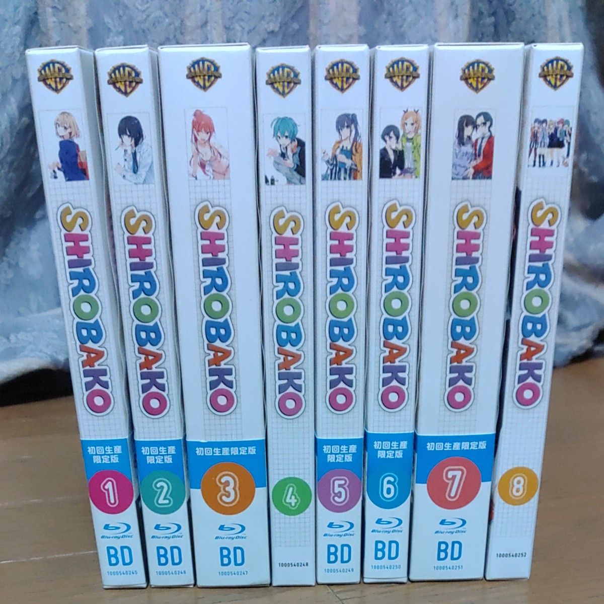 SHIROBAKO Blu-ray 初回生産 限定版1巻から8巻