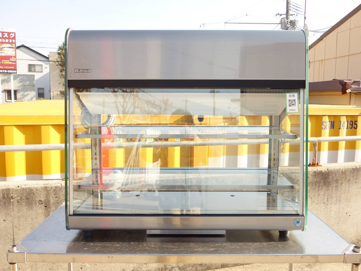 [ б/у ]DV Daiwa для бизнеса холодильная витрина на поверхность настольный 2021 год ширина 900× глубина 390× высота 795 100V KT-301B3 (24685)