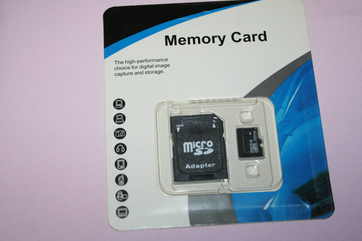 未開封・未使用品 　　microSD HC 128GBメモリーカード　SDカードアダプター付き　_画像1