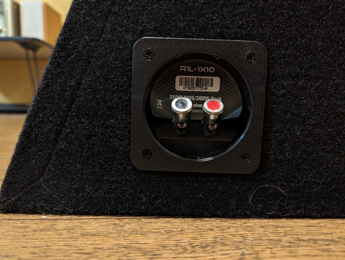 Rockford サブウーファー カロッツェリア パワーアンプセット Rockford サブウーファー カロッツェリア パワーアンプセット