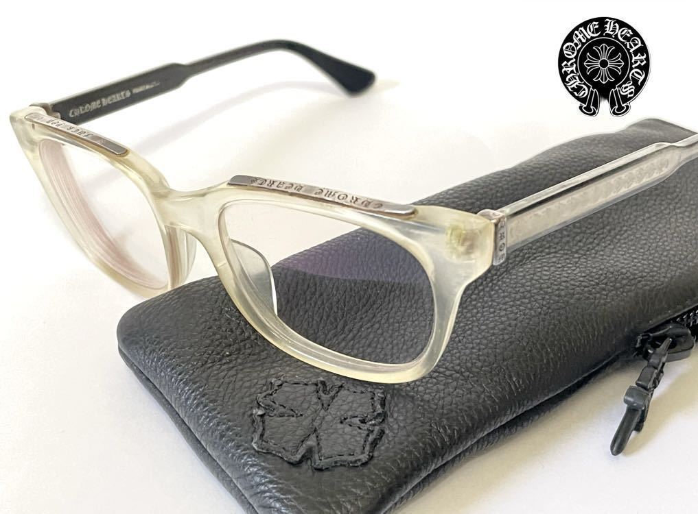 ☆ CHROME HEARTS クロムハーツ メガネ 眼鏡 CRANKER クランカー