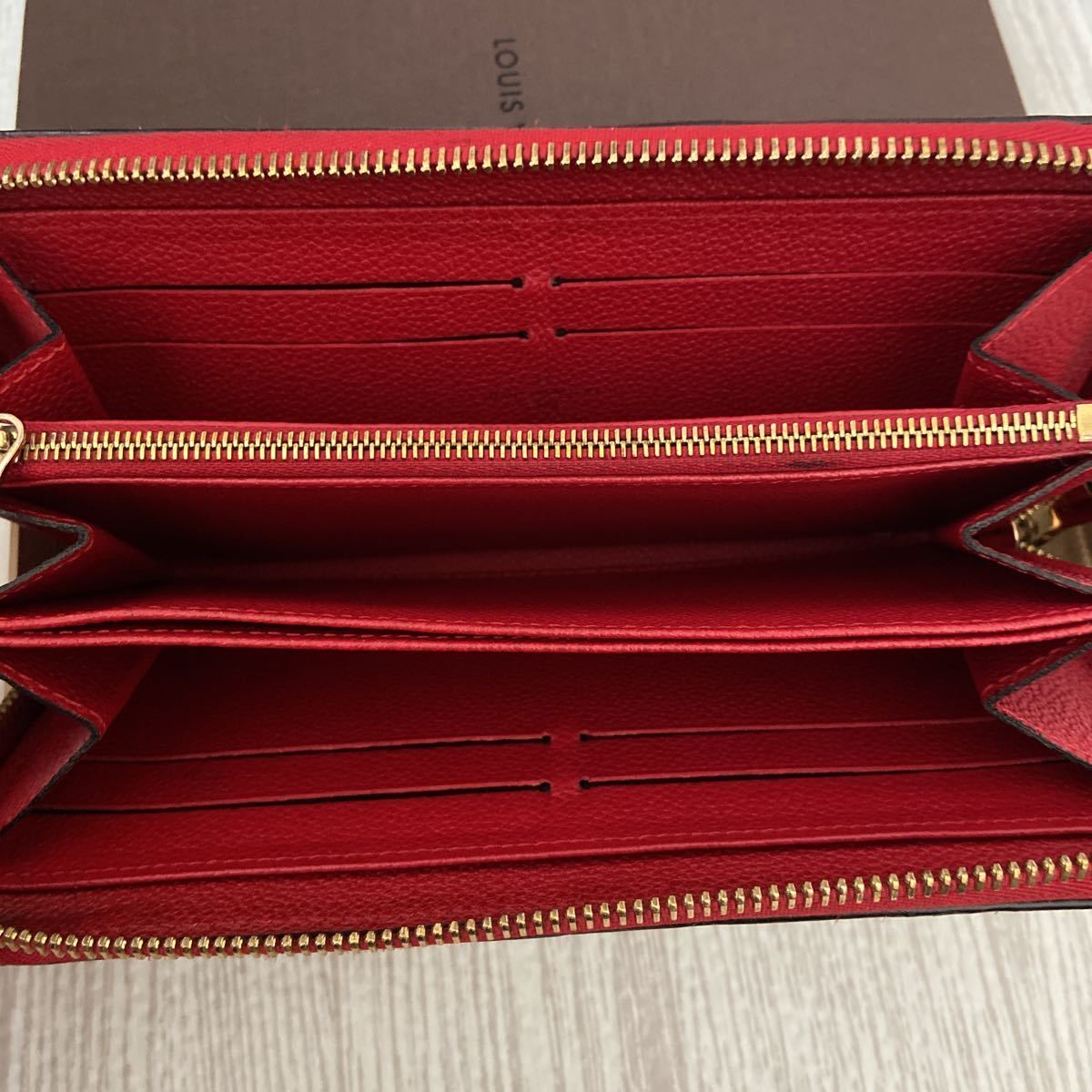極美品 正規品 ルイヴィトン アンプラントジッピーウォレット 長財布