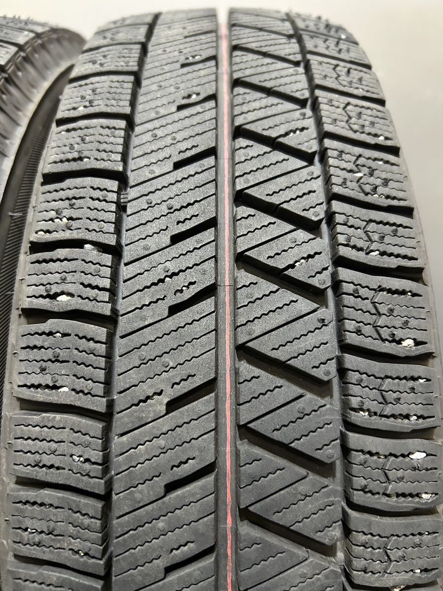 イボ付き 155/65R14 BRIDGESTONE/VRX3 22年製 トヨタ ピクシス 純正 14インチ 4.5J ＋45 100 4H スタッドレス 4本 ブリザック (1-C595)_画像9