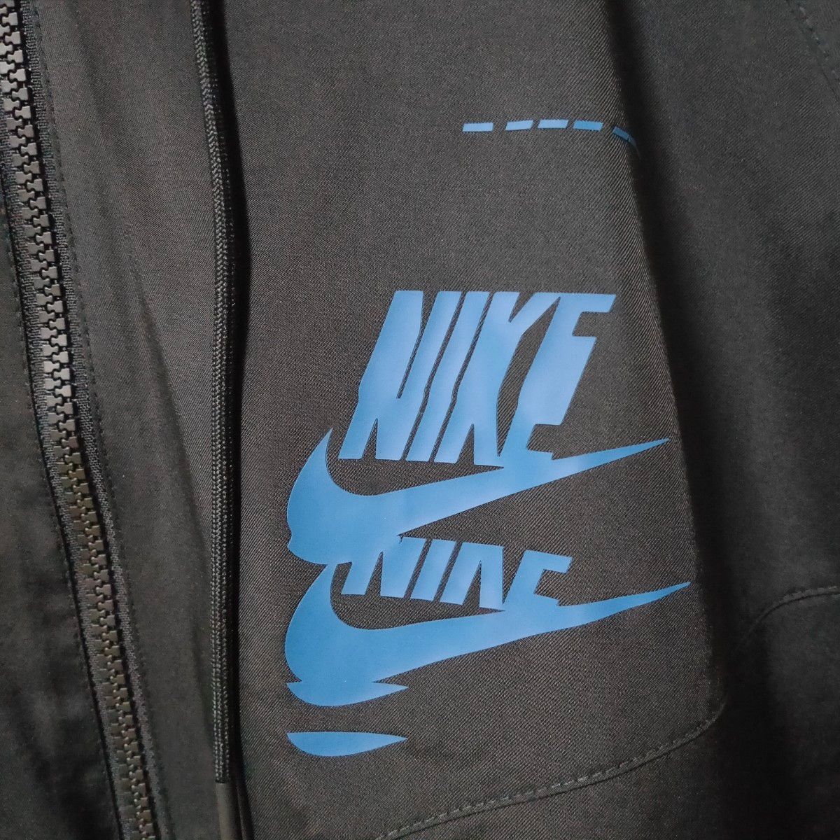 NIKE ウインドライナー 黒 メンズXXL ナイキブルゾン ナイロンジャケット ウィンドブレーカー スポーツウェア ゆるダボ