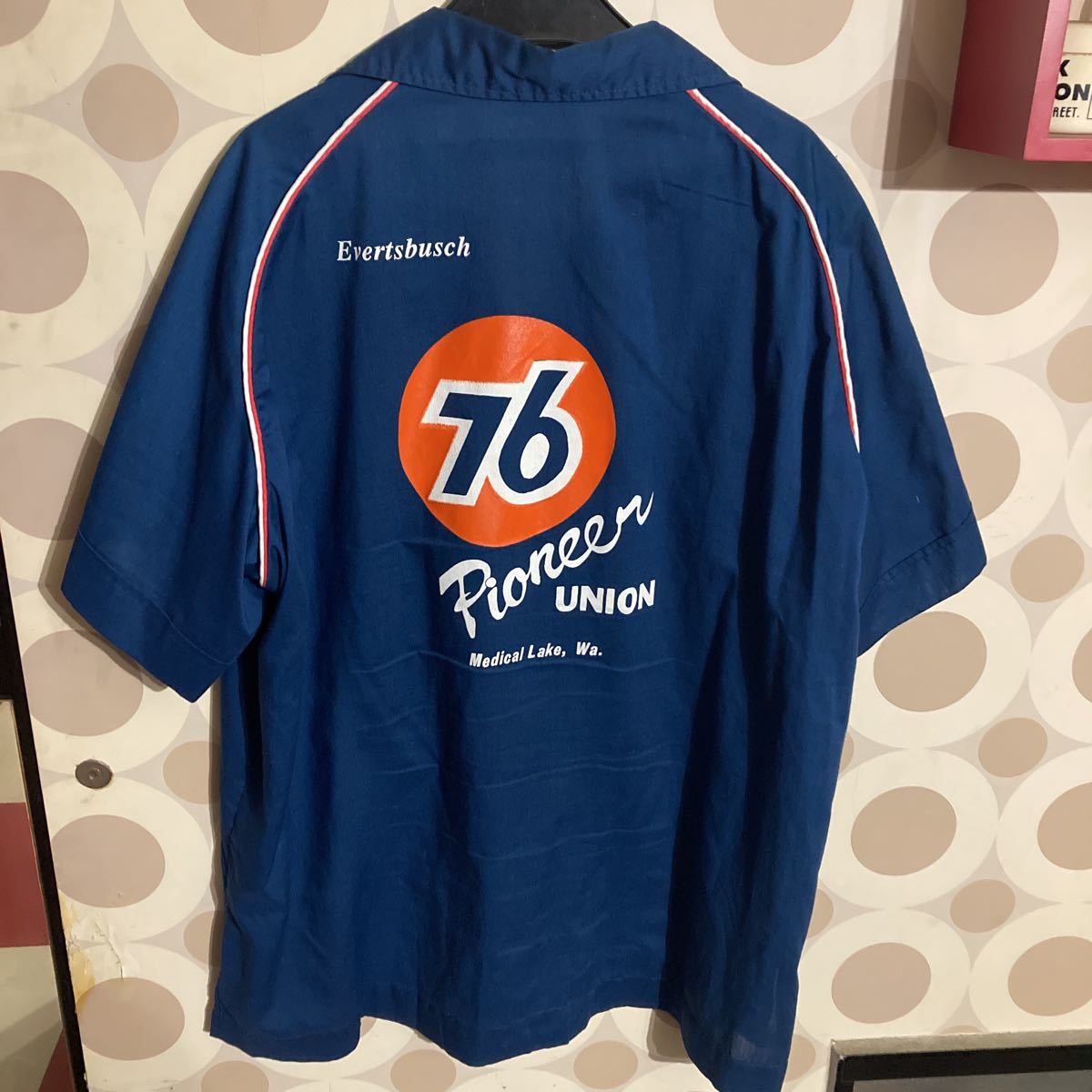 ヒルトンHiltonビンテージボーリングシャツ Union76 XL L キングルイ