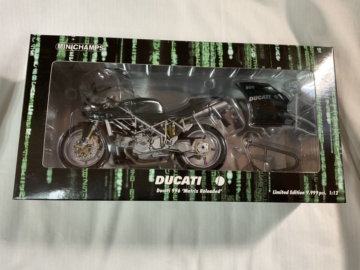 ミニチャンプス PMA 122 120002 1/12ドゥカティ Ducati 996 Matrix Reloaded Limited Edition マトリックス  リローデッド ミニチャンプス PMA 122 120002 1/12ドゥカティ Ducati 996 Matrix Reloaded Limited  Edition マトリックス リローデッド . .Yahoo Japan Auction ...