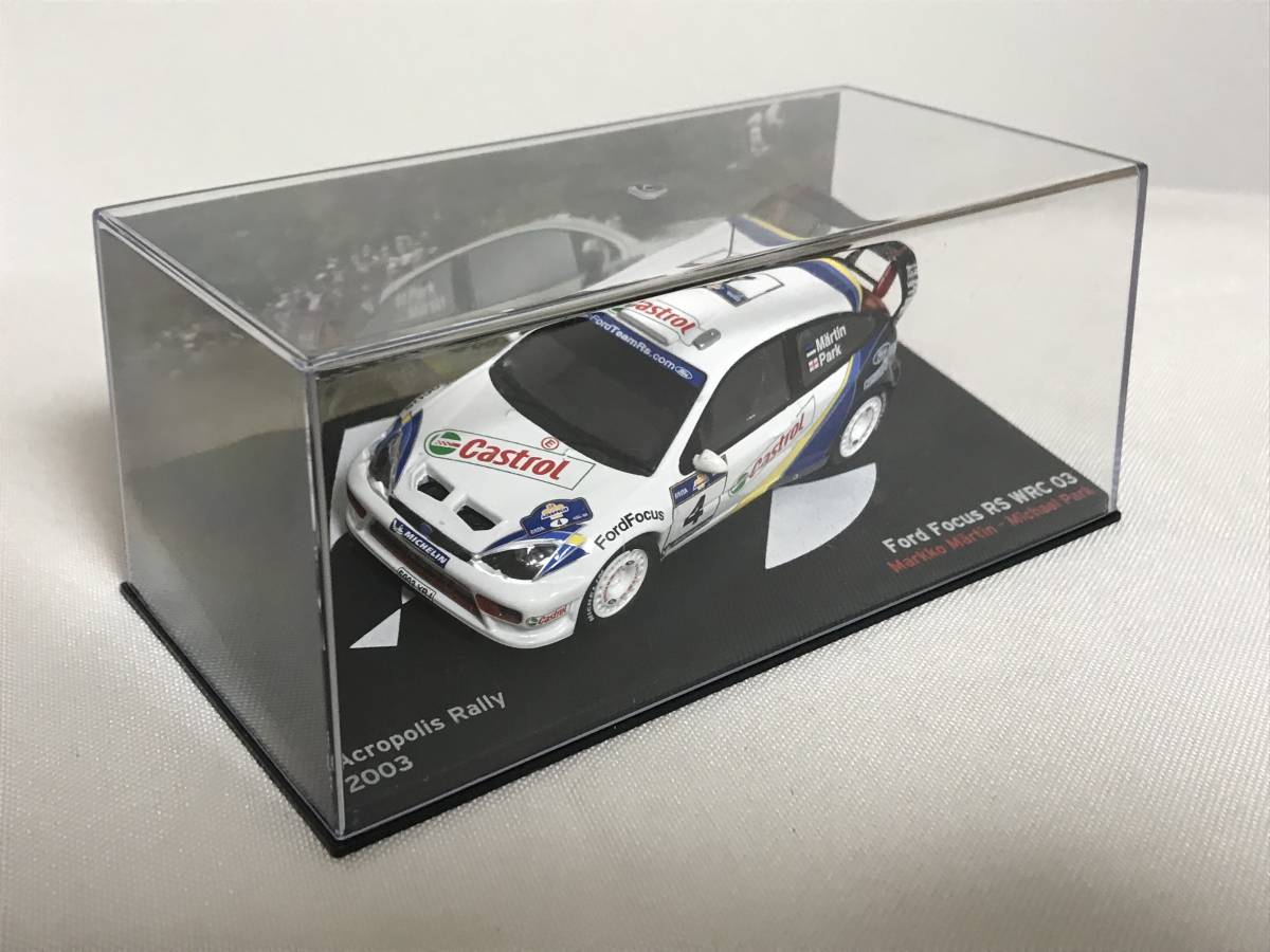 ラリーカーコレクション 【52 フォード・フォーカスRS WRC 03 2003】模型★デアゴスティーニ ミニカー_画像1