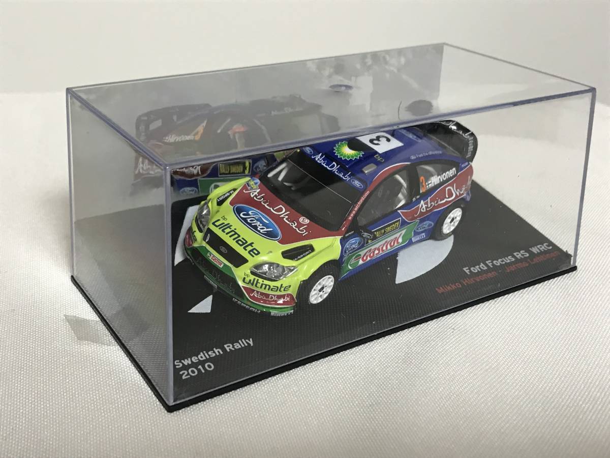 ラリーカーコレクション 【19フォード・フォーカスRS WRC 2010】模型★デアゴスティーニ ミニカーの画像1