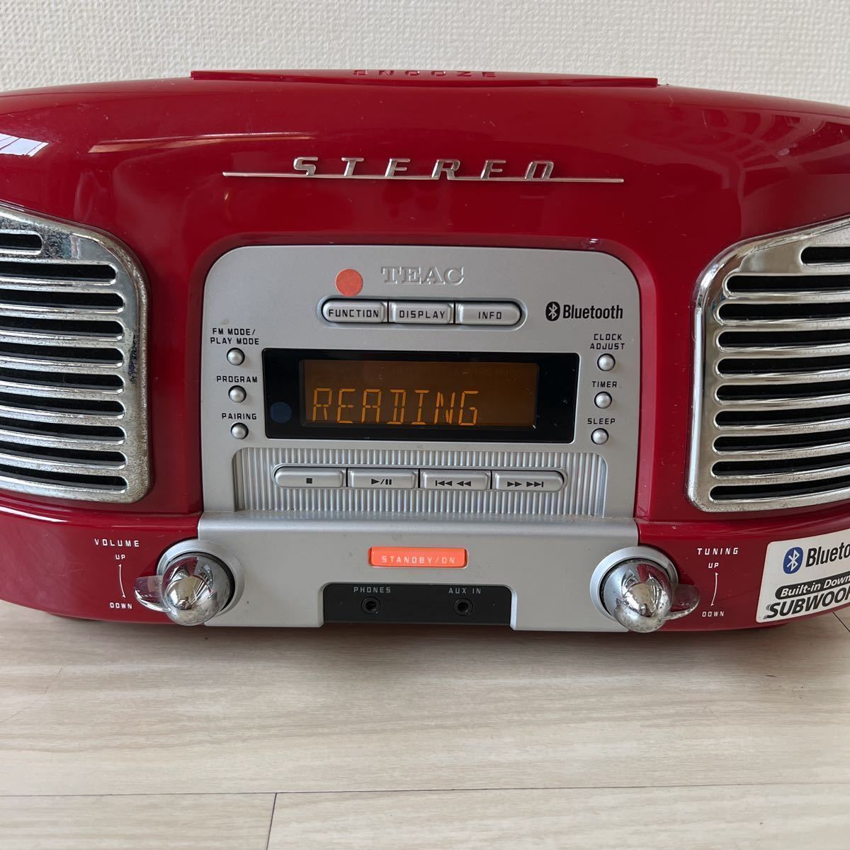 TEAC BLUETOOTH CD RADIO Bluetooth スピーカシステム SL-D930