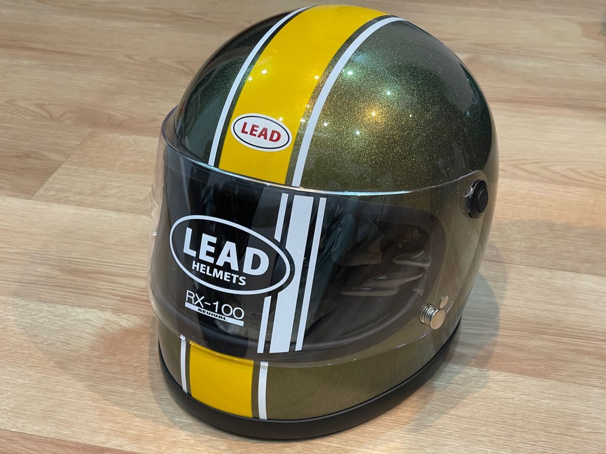 LEAD リード RX-100R 2りんかん限定 Z1 Z2 750rs z900rs グリーン