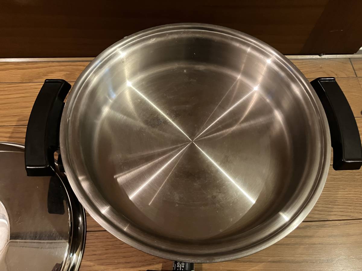 ウィスコ インコア 電気スキレット鍋　鍋_画像4