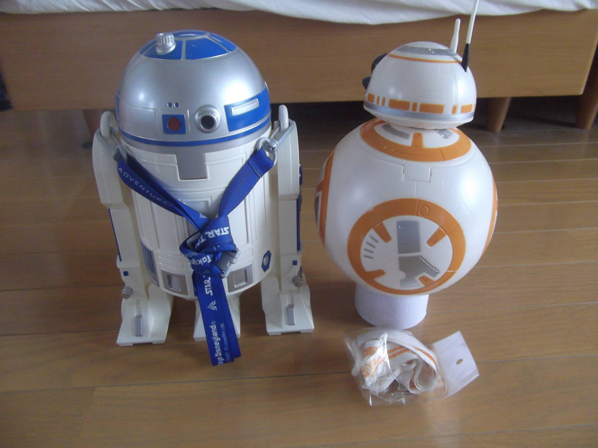 [R2-D2.BB-8]. Popcorn bucket SET* Star Wars /R2D2BB8TDL Tokyo Disney Land Disney Disney STAR WARS Starts a-z
