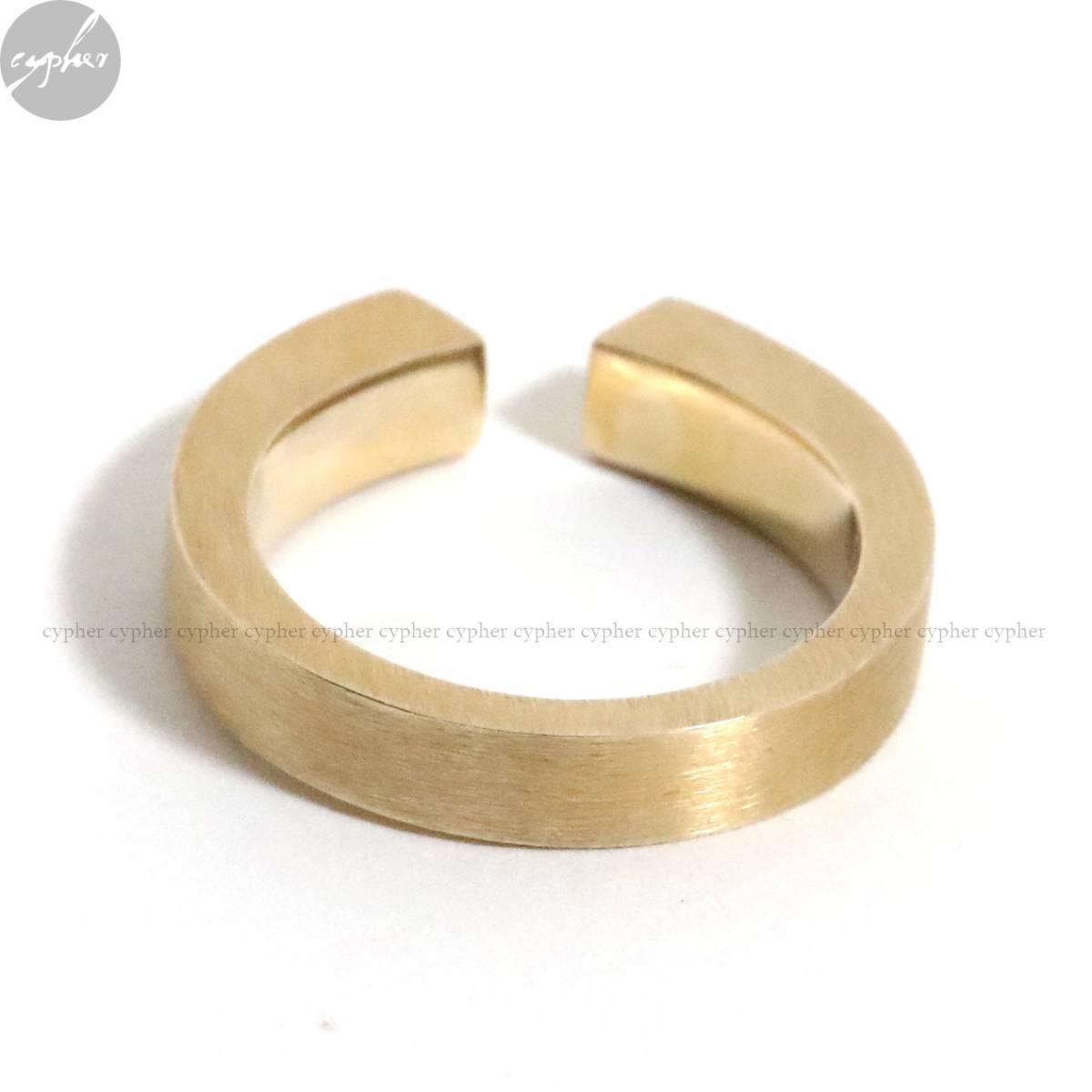 54 14号 新品 TOM WOOD 9K Split Ring Gold トムウッド TOMWOOD