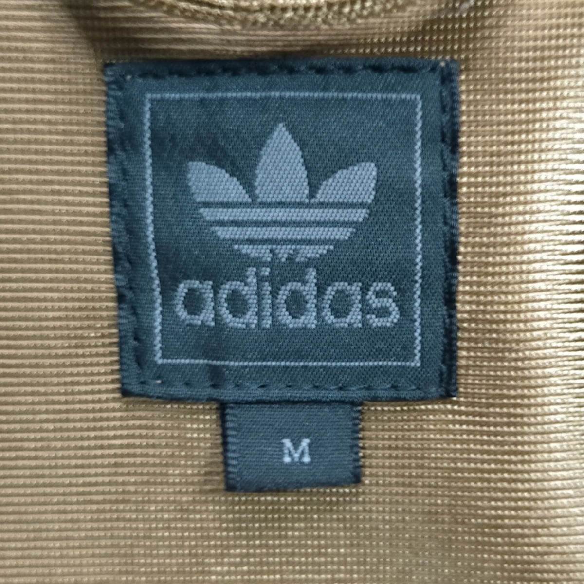 激レア ブラウン系 adidas アディダス 茶 金 ロゴ ゴールド Brown Gold