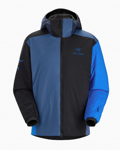 正式的 新品未使用 Blue Boro Mens HOODY LT ATOM BEAMS別注 ARC'TERYX