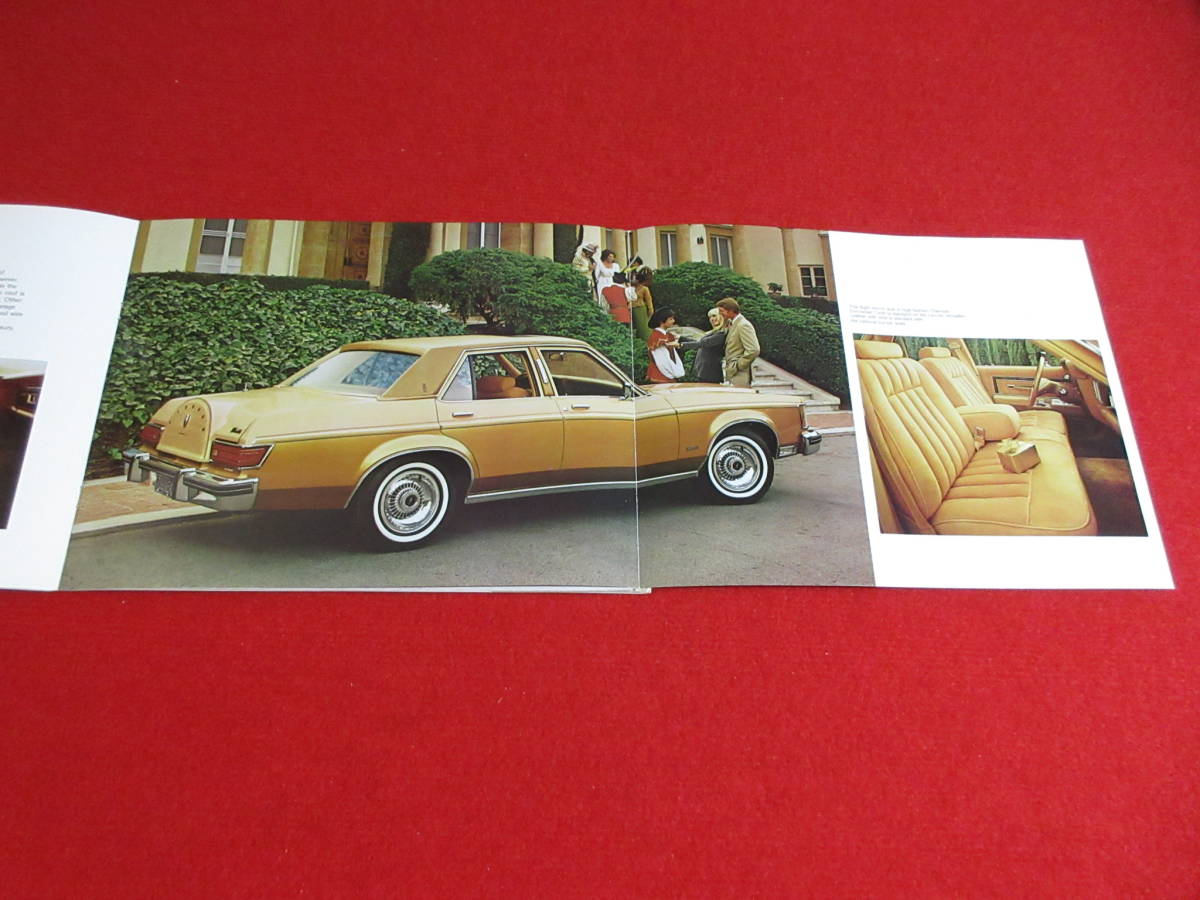 * FORD LINCOLN 1978 Showa era 53 large size Press kit *