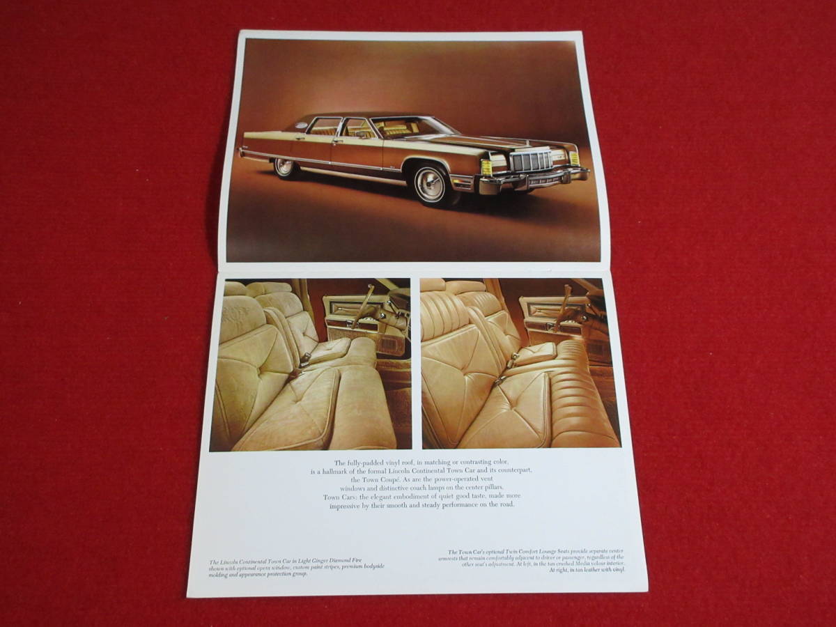 ☆ FORD LINCOLN CONTINENTAL 1976 昭和51 カタログ ☆の画像2