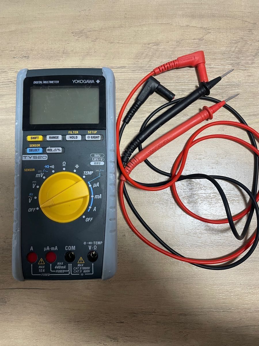 完動品 YOKOGAWA TY520 デジタルマルチメーター テスター|Yahoo 完動品 YOKOGAWA TY520 デジタルマルチメーター テスター|Yahoo