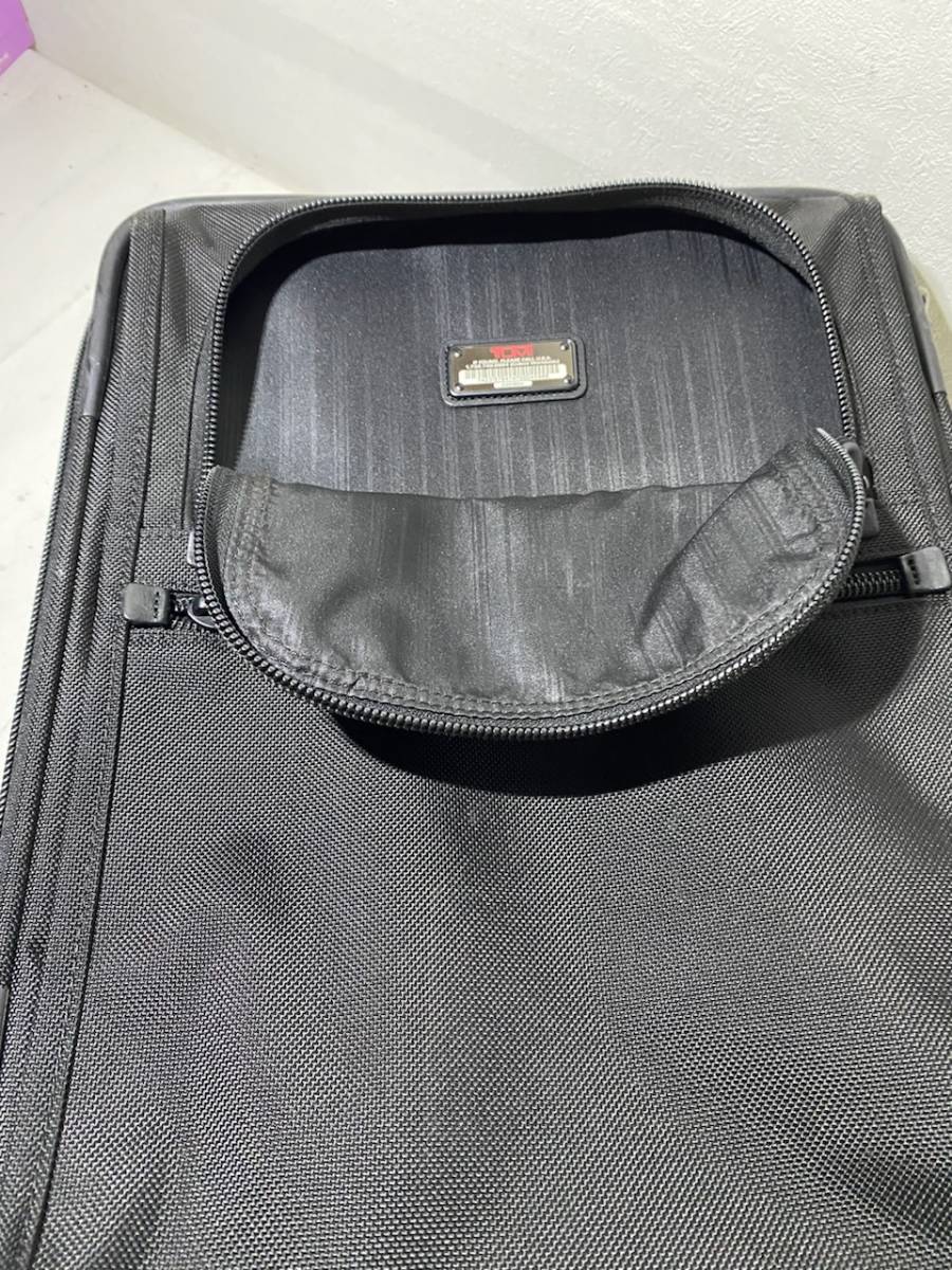 【1円スタート】TUMI トゥミ キャリーバッグ ブラック スーツケース 2輪 | ファッション小物 _画像8