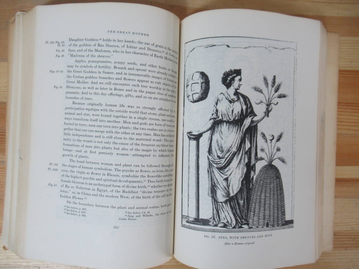 D53△洋書 グレート・マザー 無意識の女性像の現象学 The Great Mother エーリッヒ・ノイマン 230614_画像7
