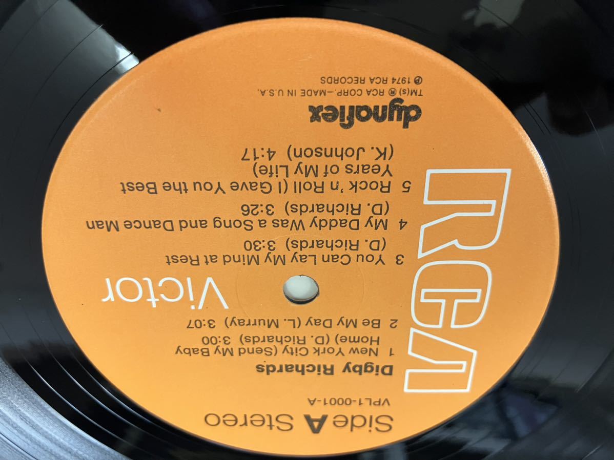Digby Richards★中古LP/USオリジナル盤「ディグビー・リチャーズ」カット盤_画像3