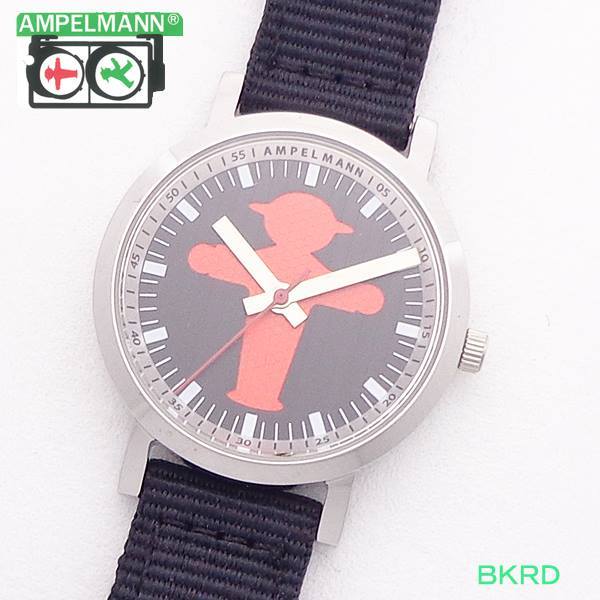 腕時計 アンペルマン レディース キッズ メンズ ウォッチ AFB2039-19 クォーツ 3針 ナイロン ドイツ 信号機 ピクトグラム ベルリン_画像3