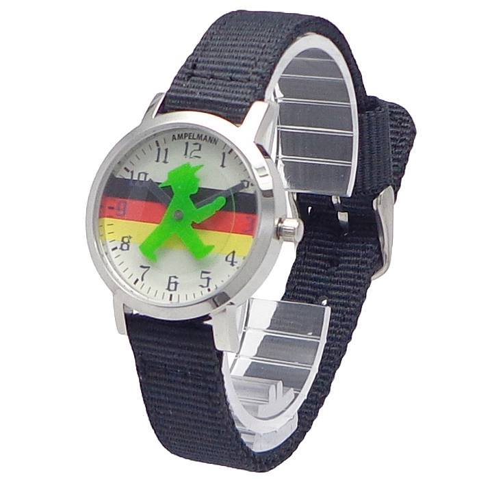 腕時計 レディース キッズ アンペルマン ウォッチ AFB2040-05 クォーツ 3針 ディスク秒針 ドイツ 信号機 ピクトグラム ベルリン_画像2