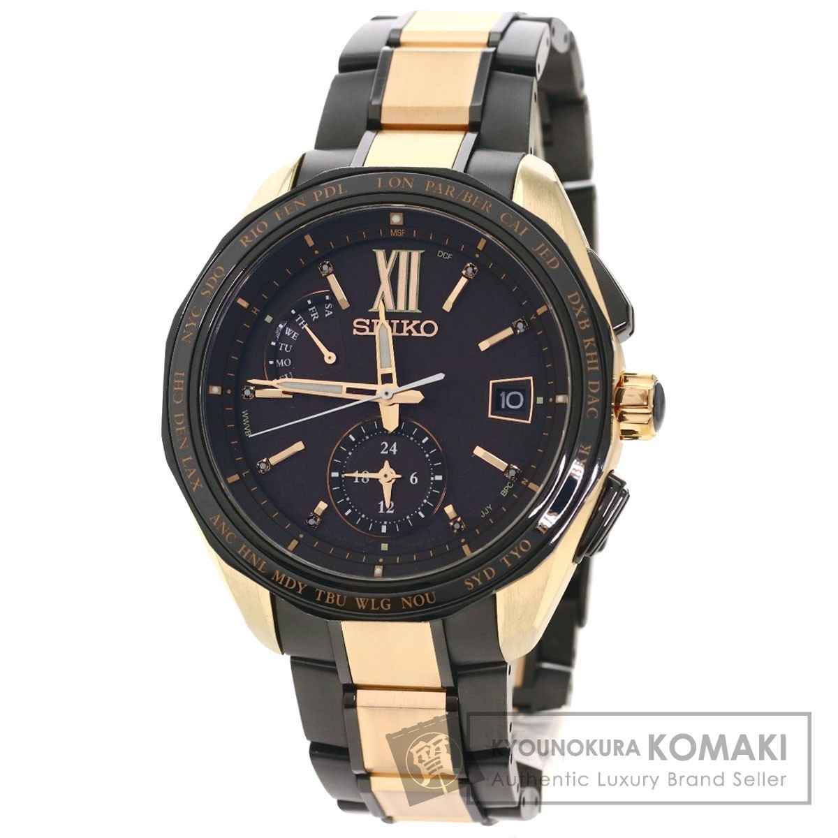 日本最大のブランド 8B63-0AR0 SAGA270 セイコー SEIKO ブライツ 中古