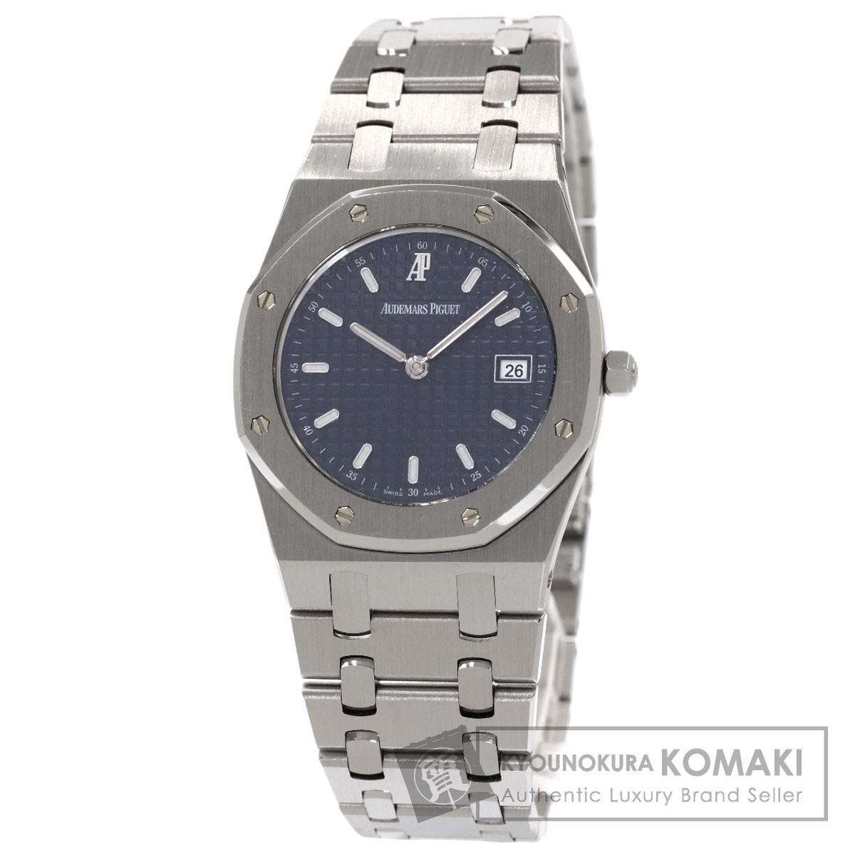 AUDEMARS PIGUET オーデマ・ピゲ 56175ST.0.0789ST ロイヤルオーク ブルー 腕時計 ステンレススチール SS メンズ 中古_画像1