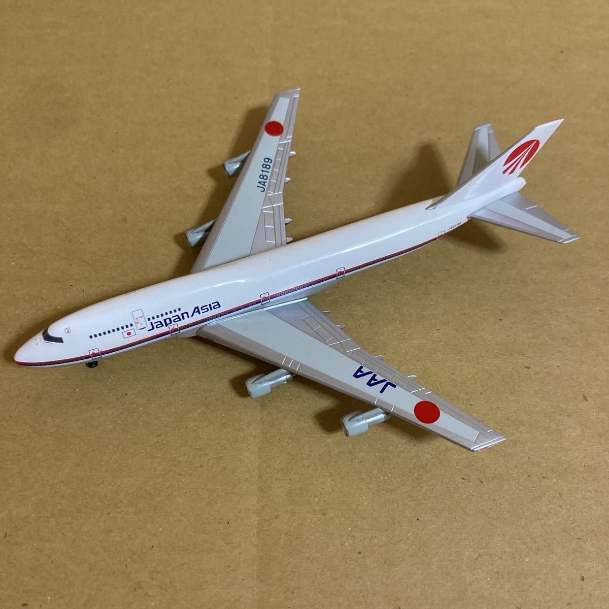 □JALUX企画品 DRAGON WINGS 1/400 JAA 日本アジア航空 B747-300
