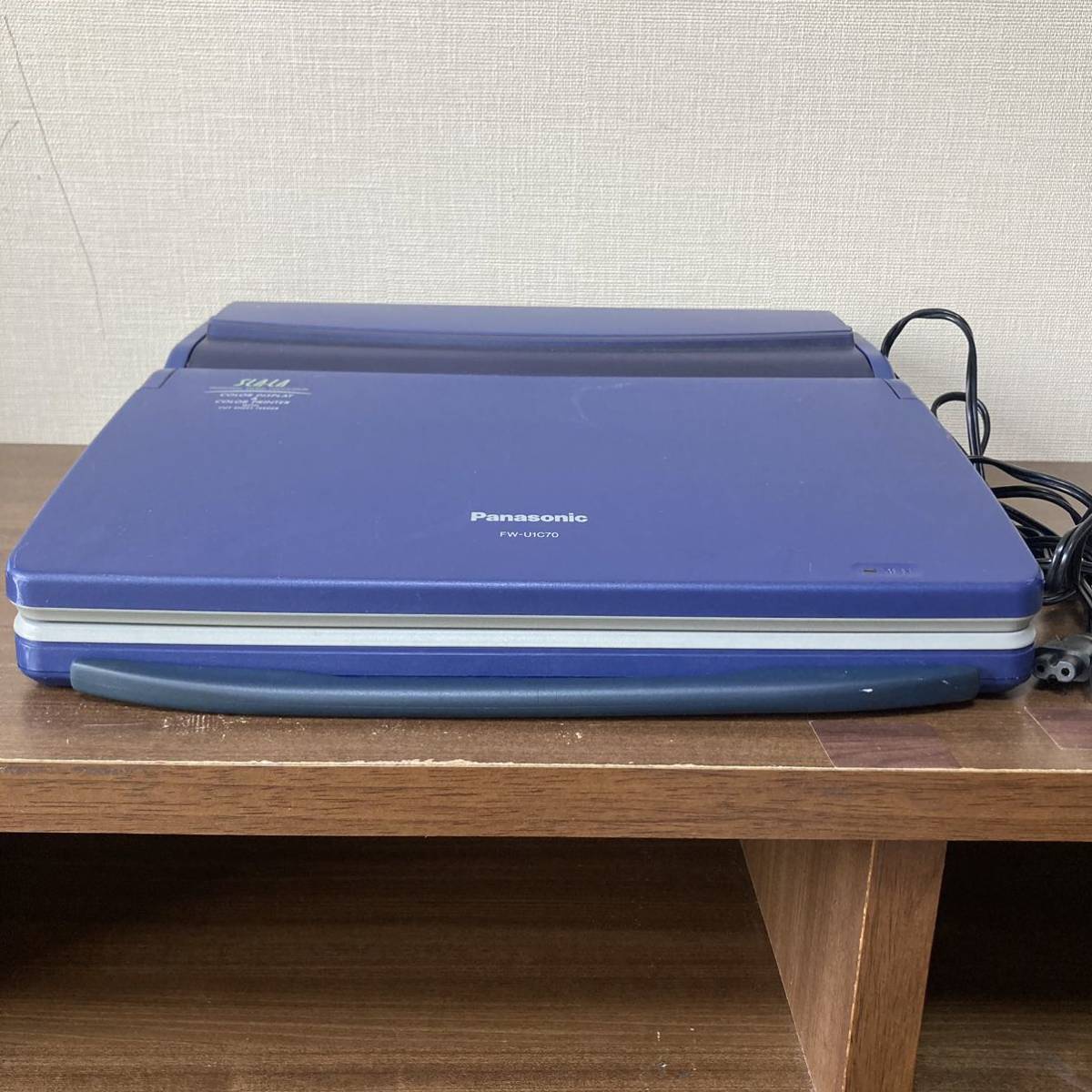 希少 Panasonic カラーワープロ FW-U1C70 SLALA パナソニック スララ 希少 Panasonic カラーワープロ FW-U1C70 SLALA パナソニック スララ
