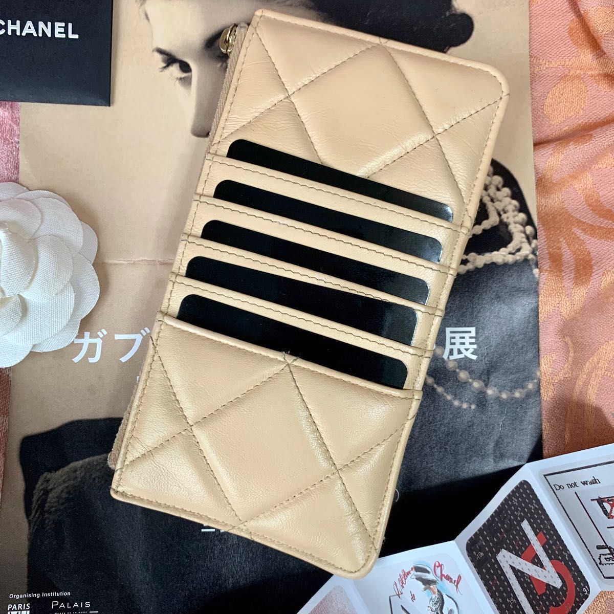 CHANEL シャネル19 カードケース フラグメントケース 長財布 フォン