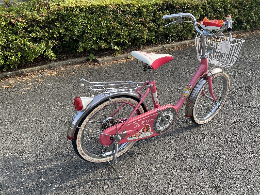  Showa Retro BABY CAR child car 18 type Family pink series dead stock 