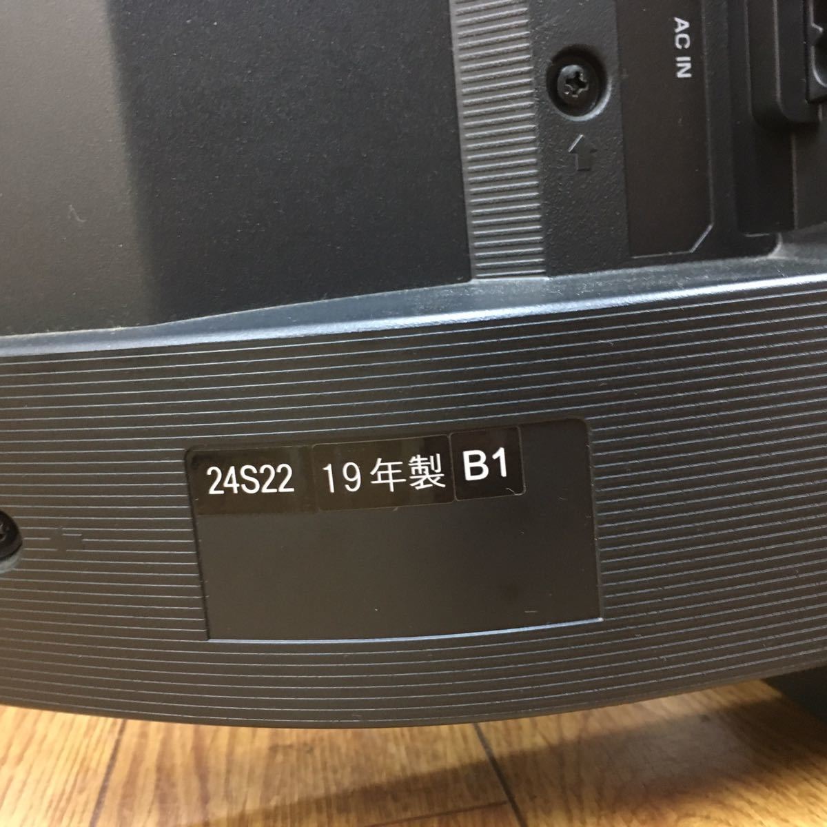LL130 東芝REGZA TOSHIBA レグザ24型液晶テレビ24S22 2019年製リモコン