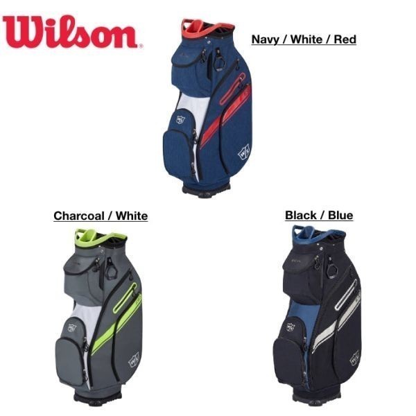★新品★送料無料★ ウィルソン Wilson EXO II カートバッグ Navy / White / Red