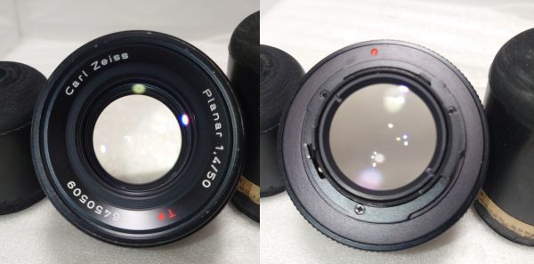 ★★人気！超美品★★CONTAX コンタックス Carl Zeiss Planar T* 50mm F1.4 AEJ★完動品★_画像3