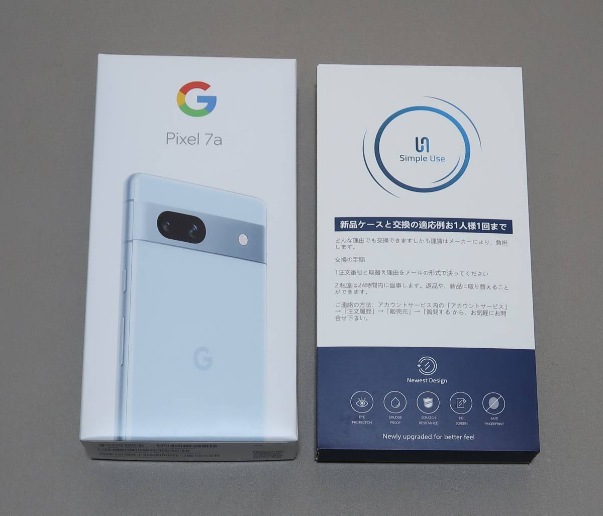 新品同様 Google Pixel7a 128GB Seaブルー オマケ付き | infamous.gg